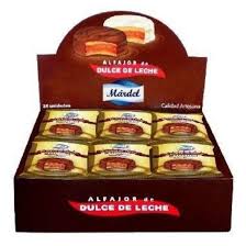 ALFAJOR*NEGRO MARDEL CAJA 50GX24U