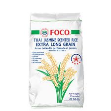 ARROZ*FOCO TAILANDES PERFUMADO 20KG