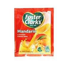 BEBIDA*FOSTERCLARK MANDARIN 20G S10