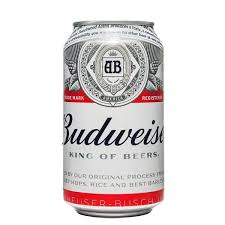 CERVEZA*BUDWEISER LATA 33CLX24