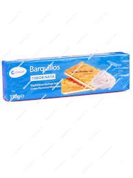 COALIMENT*BARQUILLOS SABOR NATA  150G