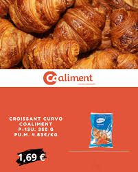 COALIMENT*CROISSANT CURVO 12U 350G