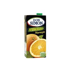 D*SIMON ZUMO NARANAJA-MANDARINA 1L BRIK