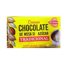 EL DORADO*CHOCO   TRADI   MESA SIN AZUC