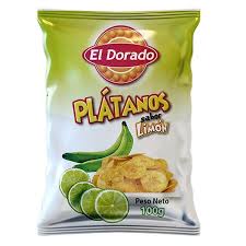 EL DORADO*PLATANITOS LIMON 100GX30