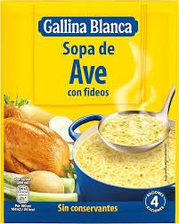 GALLINA BLANCA*SOPA AVE Y FIDEOS 