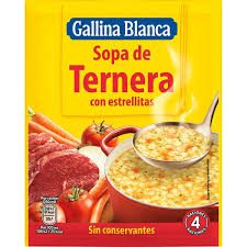 GALLINA BLANCA*SOPA TERNERA 
