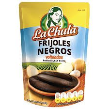 LA CHULA*FRIJOL VOLTEADO NEGRO 