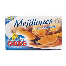 ORBE*MEJILLONES ESCABECHE 20/30 LATA 