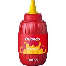 ORLANDO*KETCHUP BARRILITO 300G X12