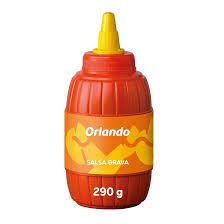 ORLANDO*SALSA BRAVA BARRILITO 300GX12