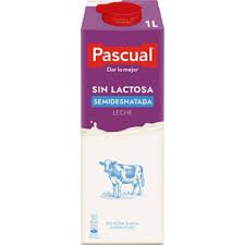 PASCUAL*LECHE S*LACTOSA SEMI X6 1L