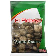 PLEBEYO*CHUÑO NEGRO 500GX24