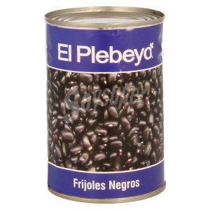 PLEBEYO*FRIJOL  NEGRO LATA 425ML