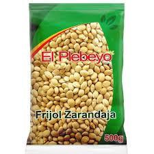 PLEBEYO*FRIJOL ZARANDAJA 500GX30