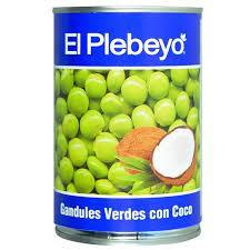 PLEBEYO*GANDUL VERDE COCO 425 ML X24