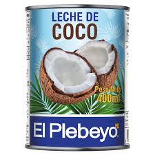 PLEBEYO*LECHE DE COCOC 425ML 