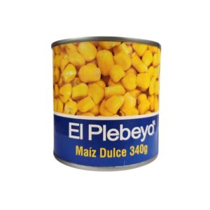 PLEBEYO*MAIZ DULCE 425ML X12