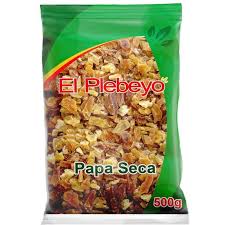 PLEBEYO*PAPA SECA AMARILLA 500GX20