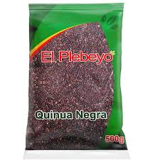 PLEBEYO*QUINUA NEGRO 500GX30