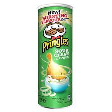 PRINGLES*SOUR CREAM 190G verde