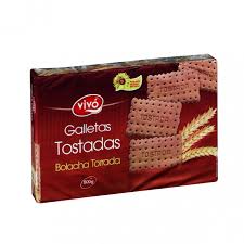 VIVO*GALLETA TOSTADA PACK 4X200G