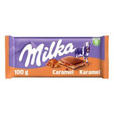 CHOCOLATE*MILKA CARAMELO 100G