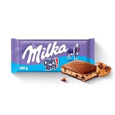 CHOCOLATE*MILKA CHIPS  AROY  100G