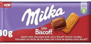 CHOCOLATE*MILKA GALLETA LOTUS BISCFF 90G