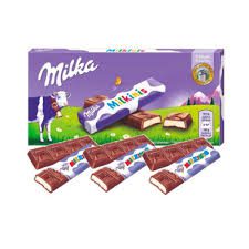 CHOCOLATE*MILKA MILKINIS BARRITAS 87 5G