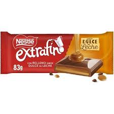 CHOCOLATE*NESTLE EXTRAF DULCE DE LECHE 83G