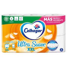 COLHOGAR*HIGIENICO ULTRA SUAVE XXL  6 ROLLOS 