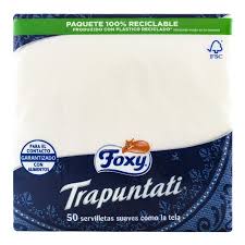 FOXI*SERVILLETAS TRAPUNTATI 50UN