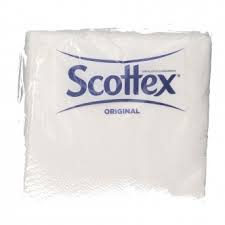 SCOTTEX*SERVILLETAS BLANCAS 