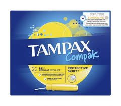 TAMPAX*TAMPON COMPAK REGULAR 22UN