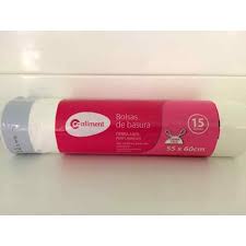 BOLSA*BASURA COALIMENT C F  PERFU 15 UN  55X60