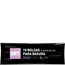 BOLSAS*BASURA ORY 85X105 10 ROLLOS