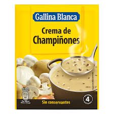 GALLINA BLANCA*SOPA CHAMPIÑON