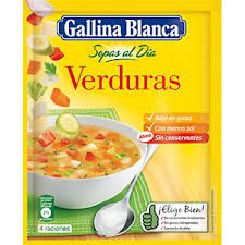 GALLINA BLANCA*SOPA VERDURAS 